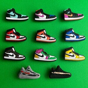 Nike Crocs Shoe Charms Set of 11 - jibbitz Charms